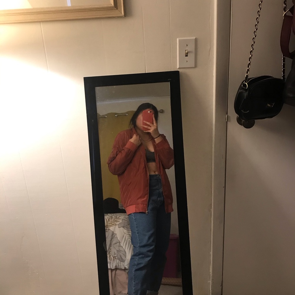 Pink Bomber Jacket - Picture 3 of 5